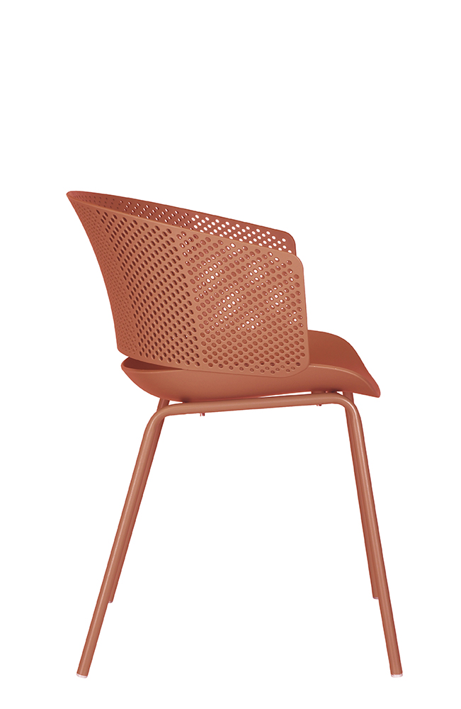 Stuhl FAMO-F832 Orange