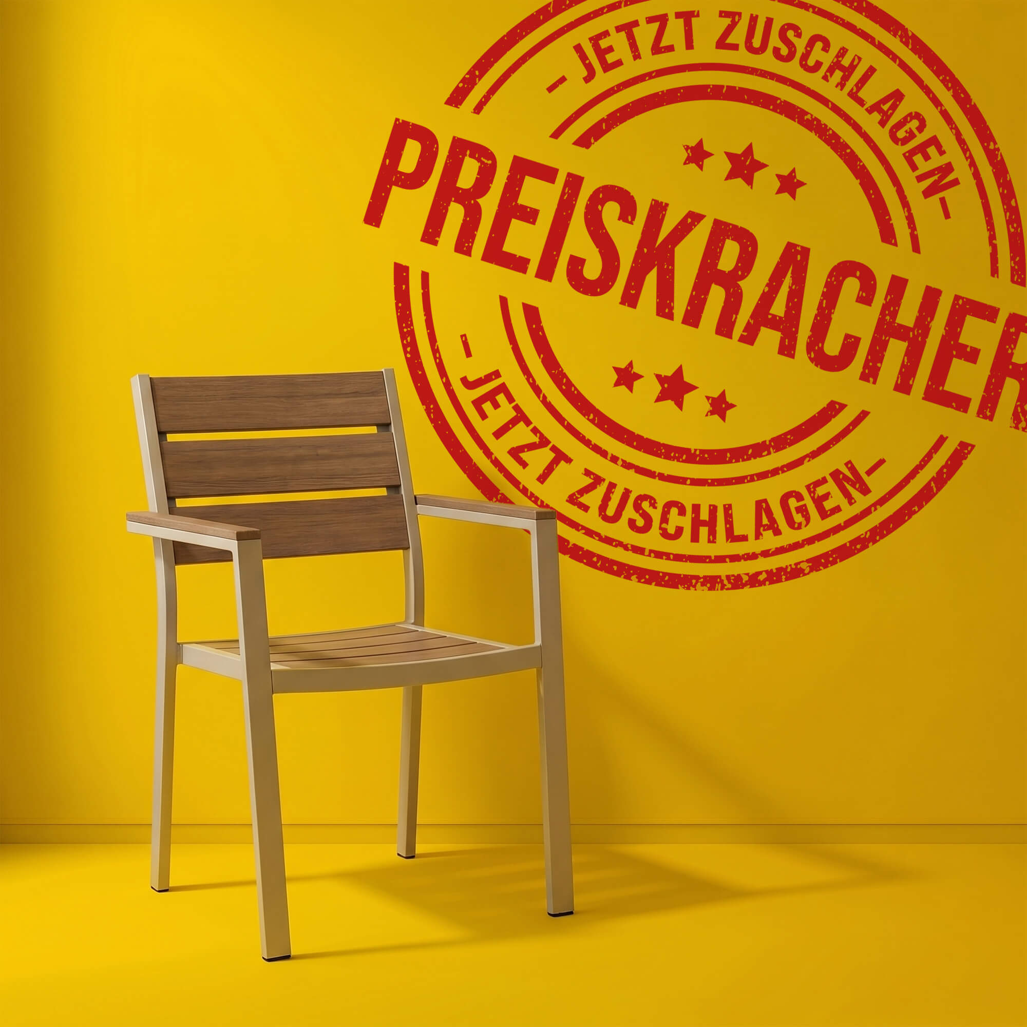 Stuhl Nesta AL Kastanie