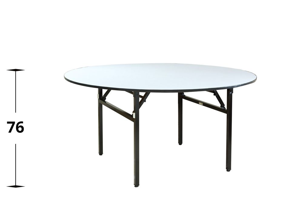 Klapptisch Banketttisch Genua-Molto-Rund