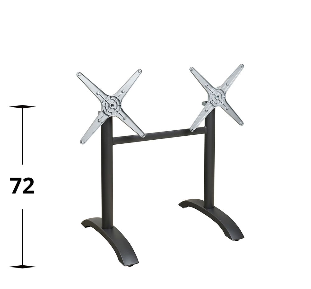 Tischgestell Ciro-Double-Kipp Anthrazit