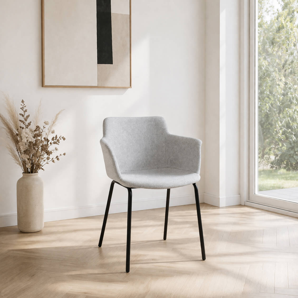 Polsterstuhl FAMO 822 Grey